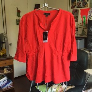 Red Bobeau/Nordstrom blouse